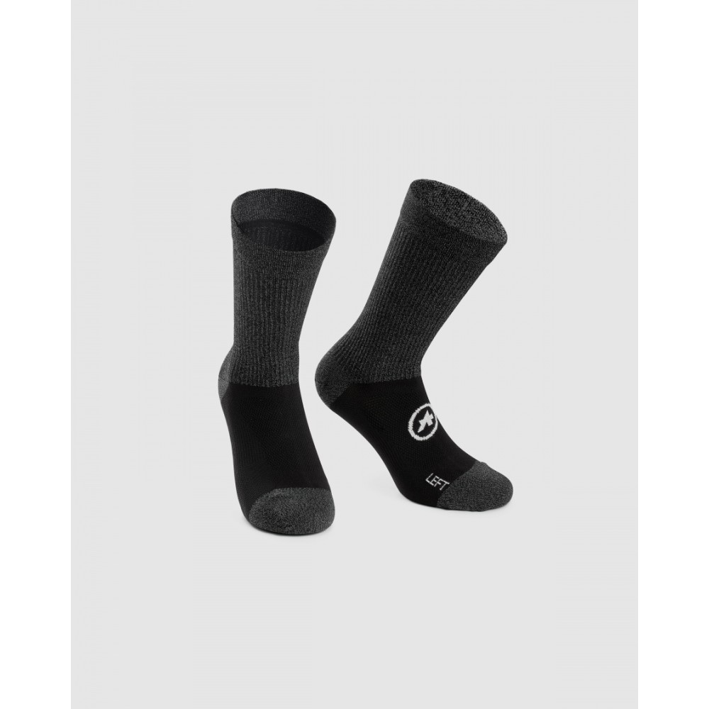 ASSOS TRAIL SOCKS EVO BLACK SERIES | Reference: P13.60.716.18