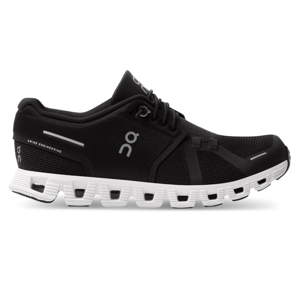 SHOES ON CLOUD 5 W BLACK WHITE | Reference: W59.98904