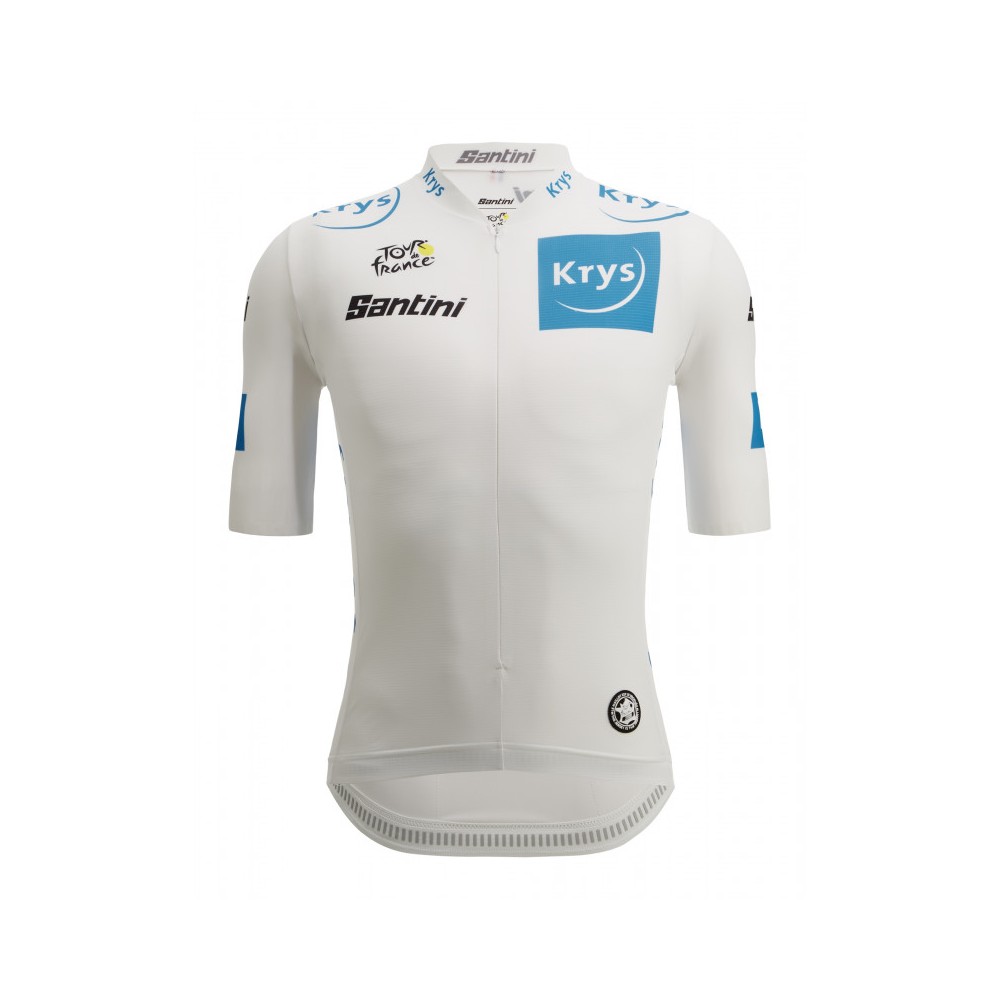 JERSEY WHITE TOUR DE FRANCE 2022 LEADER - SLEEK FIT | Reference: TF9440022TDFBYR-BI