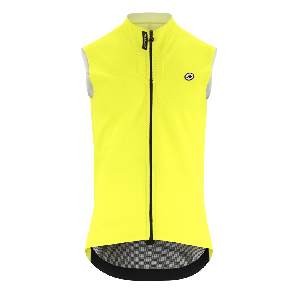 ASSOS MILLE GTS SPRING FALL VEST C2 FLUO YELLOW | Reference: 11.34.382.32