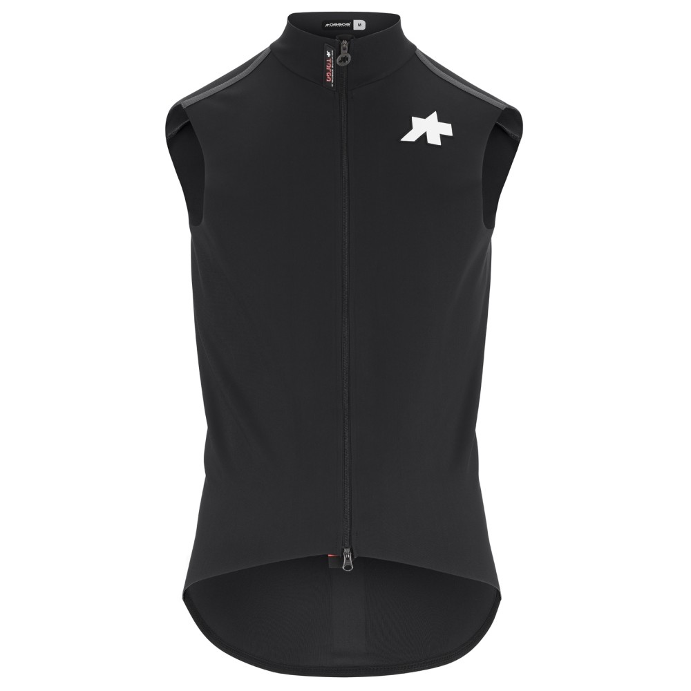 ASSOS EQUIPE RS SPRING FALL GILET TARGA BLACK | Reference: 11.34.385.10