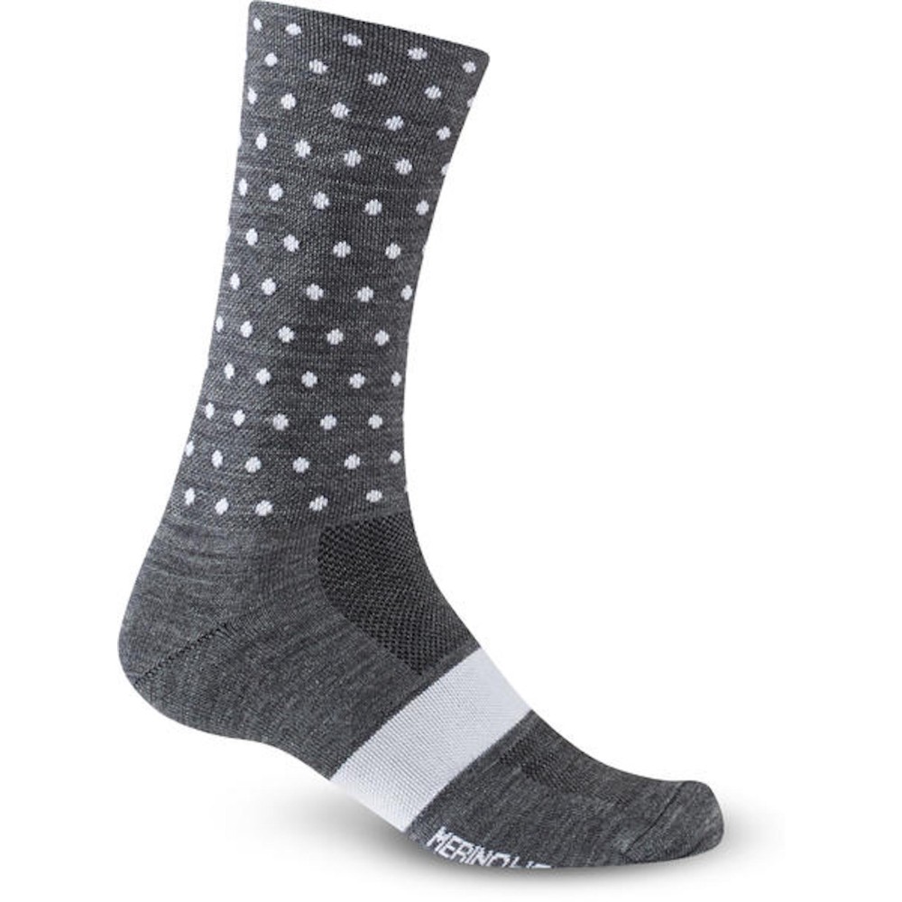 GIRO SOCKS WINTER MERINO WOOL CARBONE BIANCO | Reference: 70592-CARBONEBIANCO