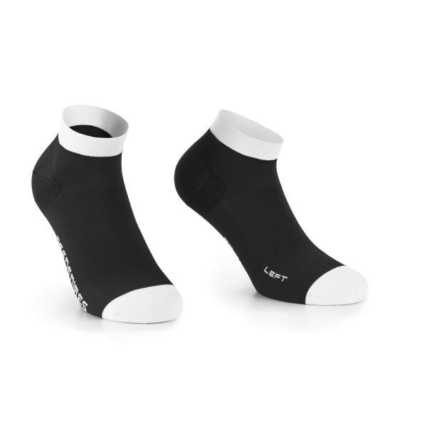 ASSOS RS SOCKS SUPERLEGER LOW BLACK SERIES | Reference: P13.60.723.18