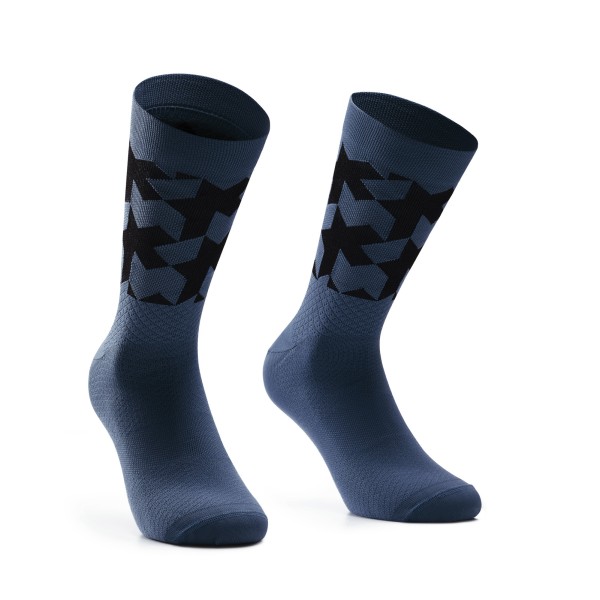 ASSOS MONOGRAM SOCKS EVO STONE BLUE | Reference: P13.60.695.2A