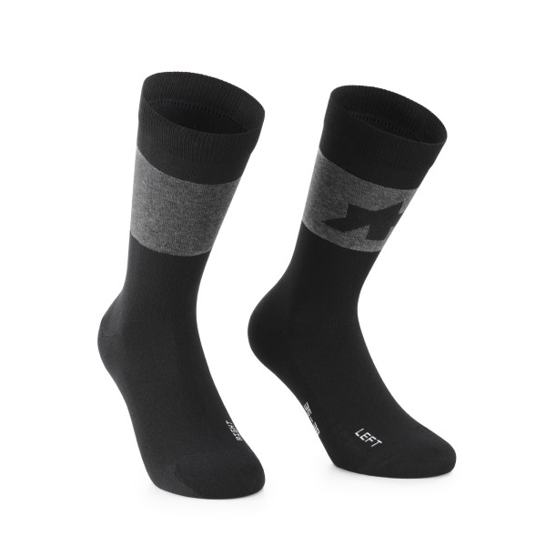 ASSOS SIGNATURE SOCKS EVO BLACK | Reference: P13.60.725.10