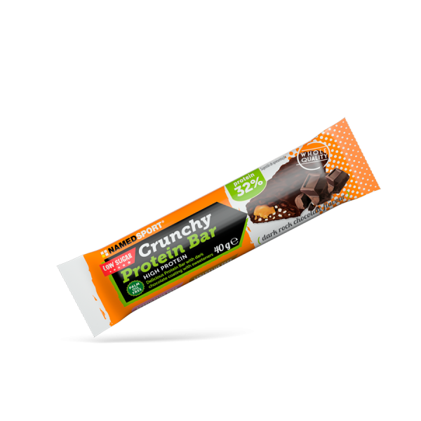 CRUNCHY PROTEIN BAR NAMEDDARK ROCK CHOCOLATE FLAVOUR | Codice: 1FO-BAR-CR-1