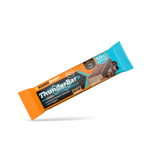 NAMED THUNDERBAR EXCELLENT EXOTIC EXQUISITE CHOCOLATE FLAVOUR – 50G | Codice: 1FO-BAR-50PRO-01