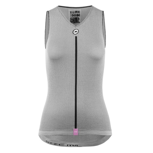 ASSOS WOMAN'S SUMMER NS SKIN LAYER P1 UNDERWEAR TANK GRAY SERIES | Reference: P12.40.449.1O