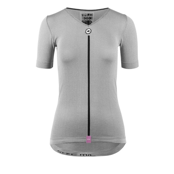 ASSOS WOMAN'S SUMMER NS SKIN LAYER P1 GRAY SERIES UNDERWEAR JERSEY | Reference: P12.40.451.1O