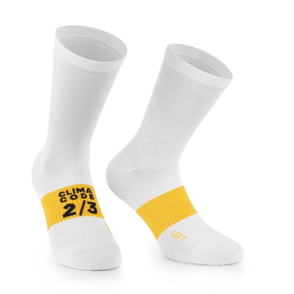 ASSOS SPRING FALL SOCKS EVO WHITE | Reference: P13.60.726.58