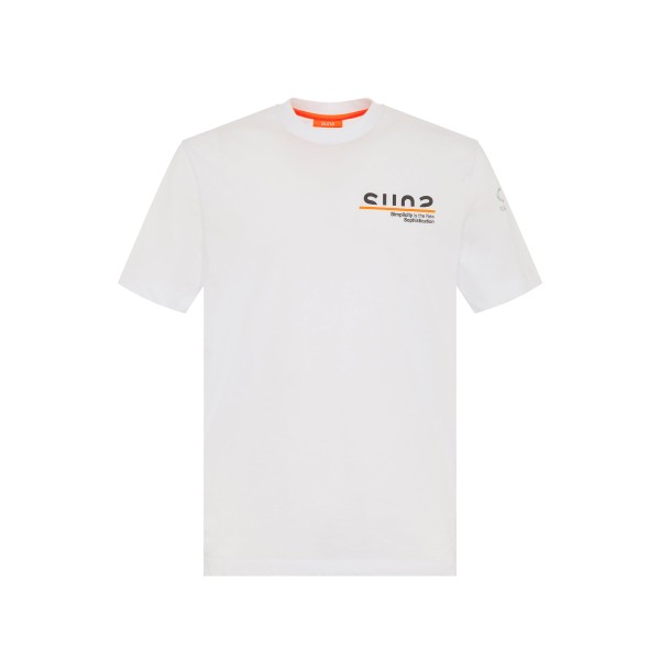 SUNS BOARDS PAOLO LINE WHITE T-SHIRT | Reference: TSS41021U