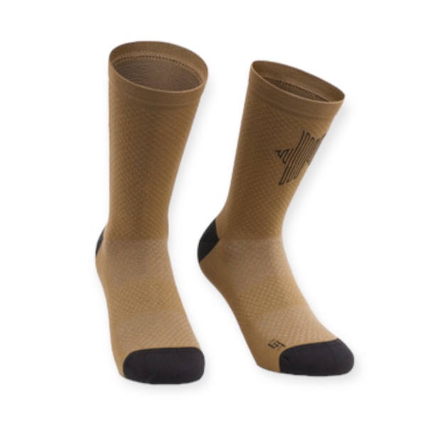 ASSOS SPEED CLUB BRONZE ASH SOCKS | Reference: P13.60.774.3G