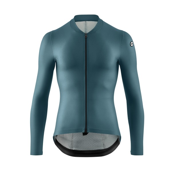 ASSOS MILLE GT LS S11 FOUNDATION GREEN JERSEY | Reference: 11.24.374.6P