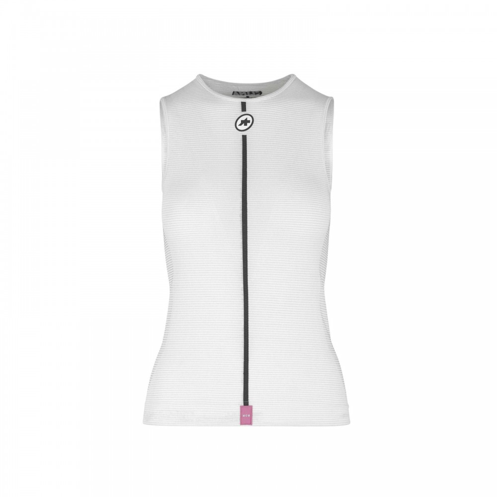 ASSOS ASSOSOIRES WOMEN’S SUMMER NS SKIN LAYER HOLY WHITE | Reference: P12.40.429.57