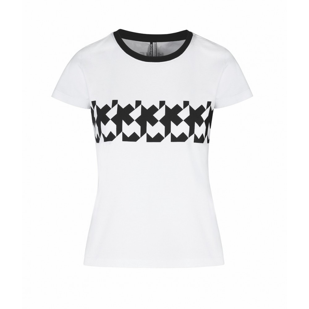 ASSOS SIGNATURE WOMEN'S SUMMER T-SHIRT RS GRIFFE HOLY WHITE | Reference: 42.20.234.57