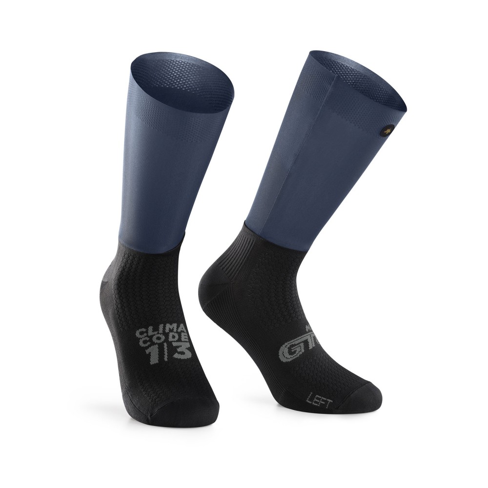 ASSOS GTO SOCKS YUBI BLUE | Reference: P13.60.701.2M